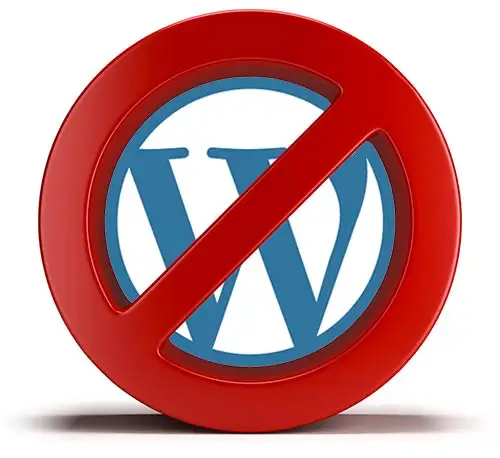 Pas de wordpress :p